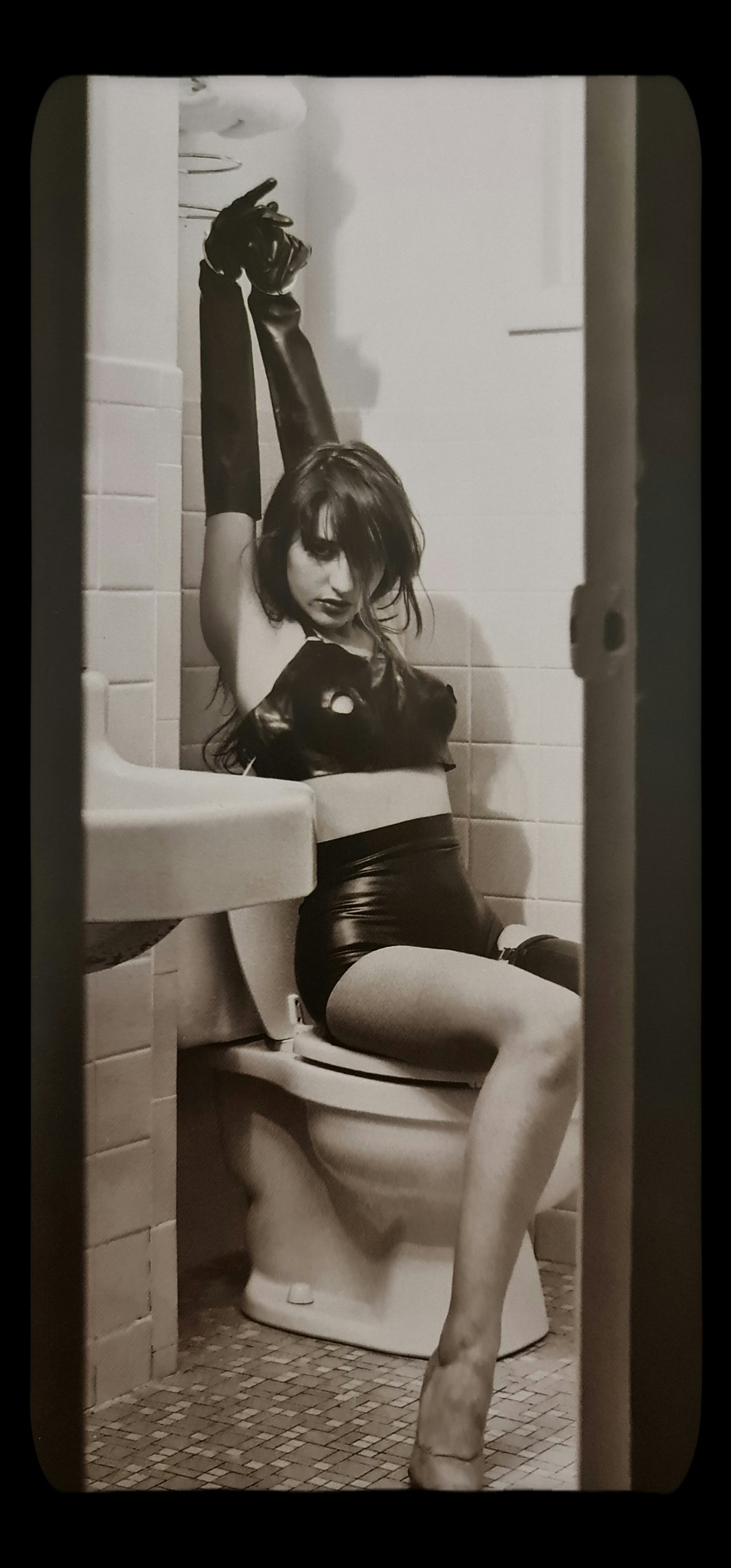 Eric Kroll, Untitled, 1990's: Photographer: Eric Kroll - 1946 (age 75 years), Eric David Kroll is a fetish photographer, erotica historian and book editor who has lived in New York, San Francisco, and Los Angeles. Type Of Print: S