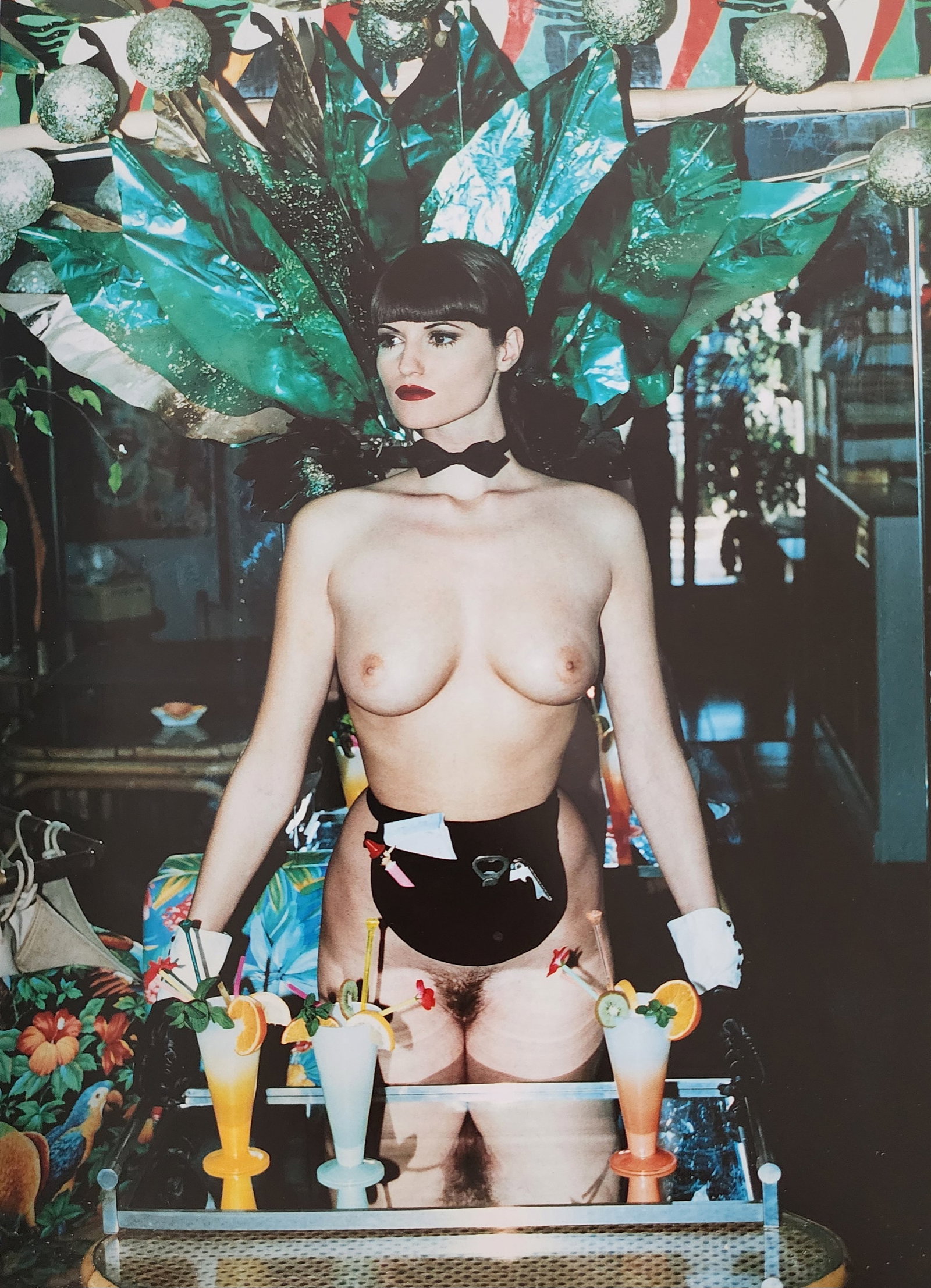 Helmut Newton 'Nude 1977 - 2002: Photographer: Helmut Newton Title/Subject: Nude Date Of Negative: 1997 - 2002 Type Of Print: Authentic Sheet Fed Photogravure/Heliogravure. Date Of Print: 2004 Paper: Medium weight, satin/matte