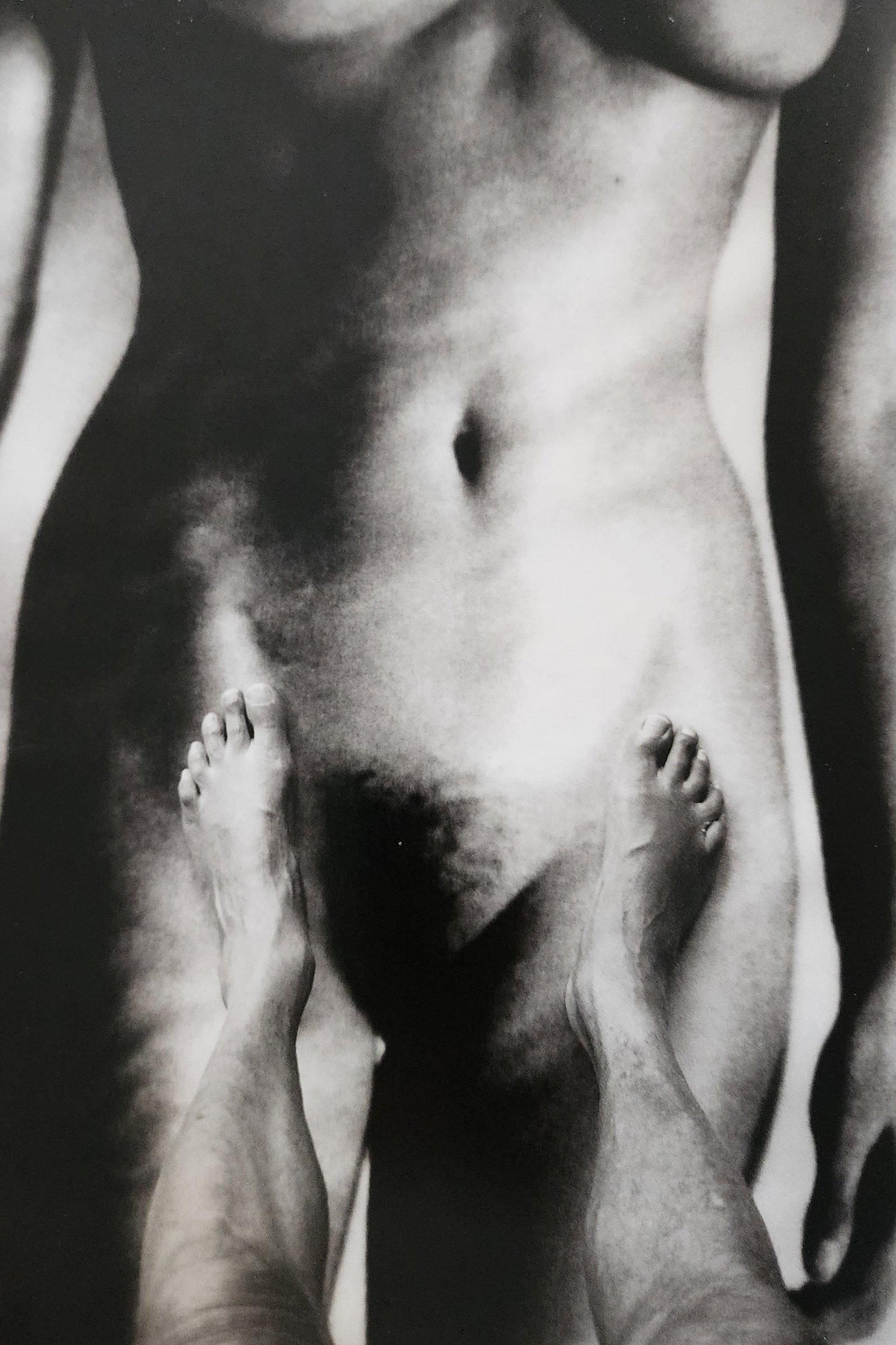 Helmut Newton 'Nude 1977 - 2002: Photographer: Helmut Newton Title/Subject: Nude Date Of Negative: 1997 - 2002 Type Of Print: Authentic Sheet Fed Photogravure/Heliogravure. Date Of Print: 2004 Paper: Medium weight, satin/matte