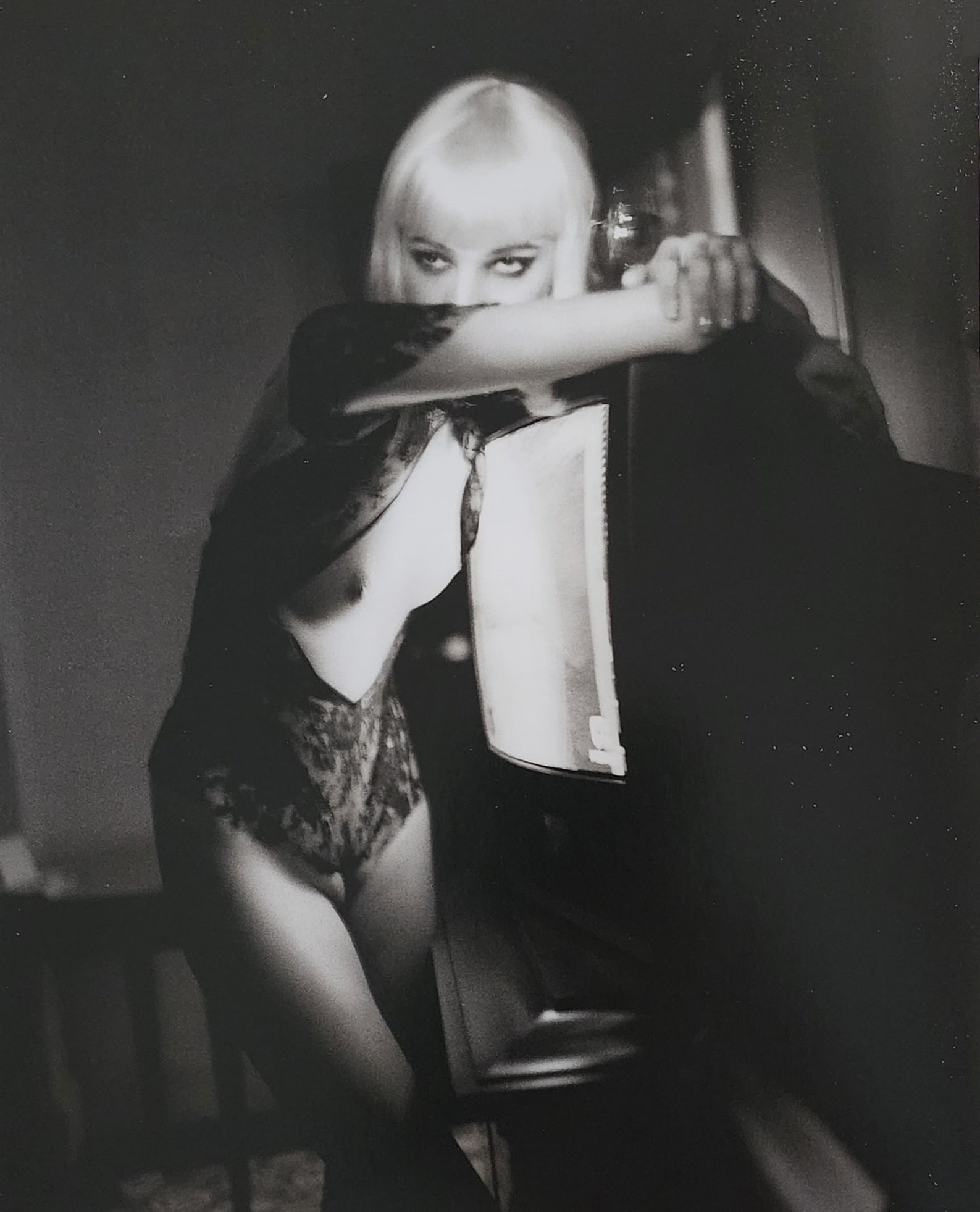 Helmut Newton 'Nude 1977 - 2002: Photographer: Helmut Newton Title/Subject: Nude Date Of Negative: 1997 - 2002 Type Of Print: Authentic Sheet Fed Photogravure/Heliogravure. Date Of Print: 2004 Paper: Medium weight, satin/matte