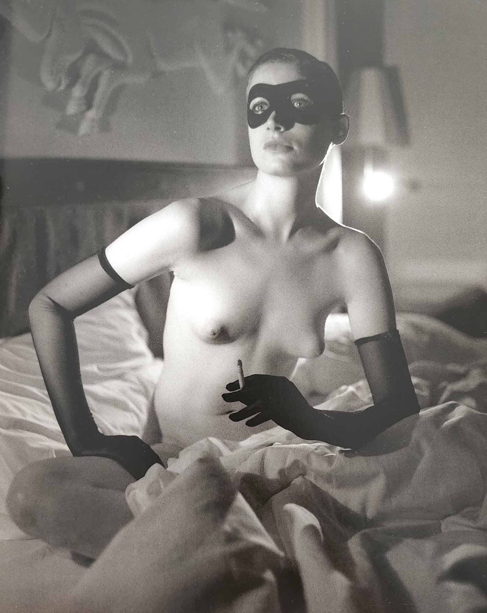 Helmut Newton 'Nude 1977 - 2002: Photographer: Helmut Newton Title/Subject: Nude Date Of Negative: 1997 - 2002 Type Of Print: Authentic Sheet Fed Photogravure/Heliogravure. Date Of Print: 2004 Paper: Medium weight, satin/matte