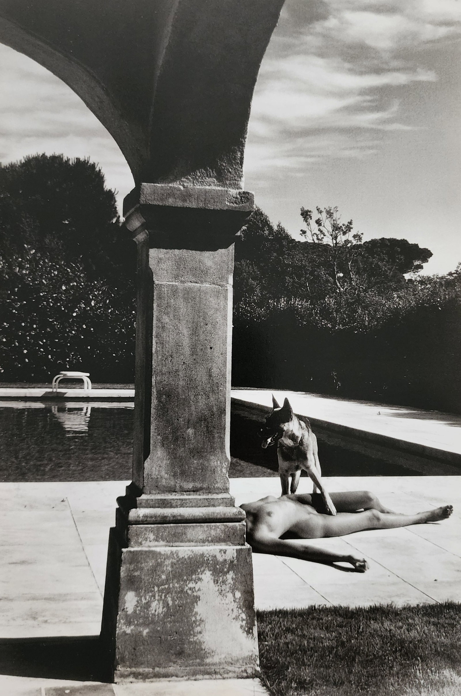 Helmut Newton 'Nude 1977 - 2002: Photographer: Helmut Newton Title/Subject: Nude Date Of Negative: 1997 - 2002 Type Of Print: Authentic Sheet Fed Photogravure/Heliogravure. Date Of Print: 2004 Paper: Medium weight, satin/matte finish