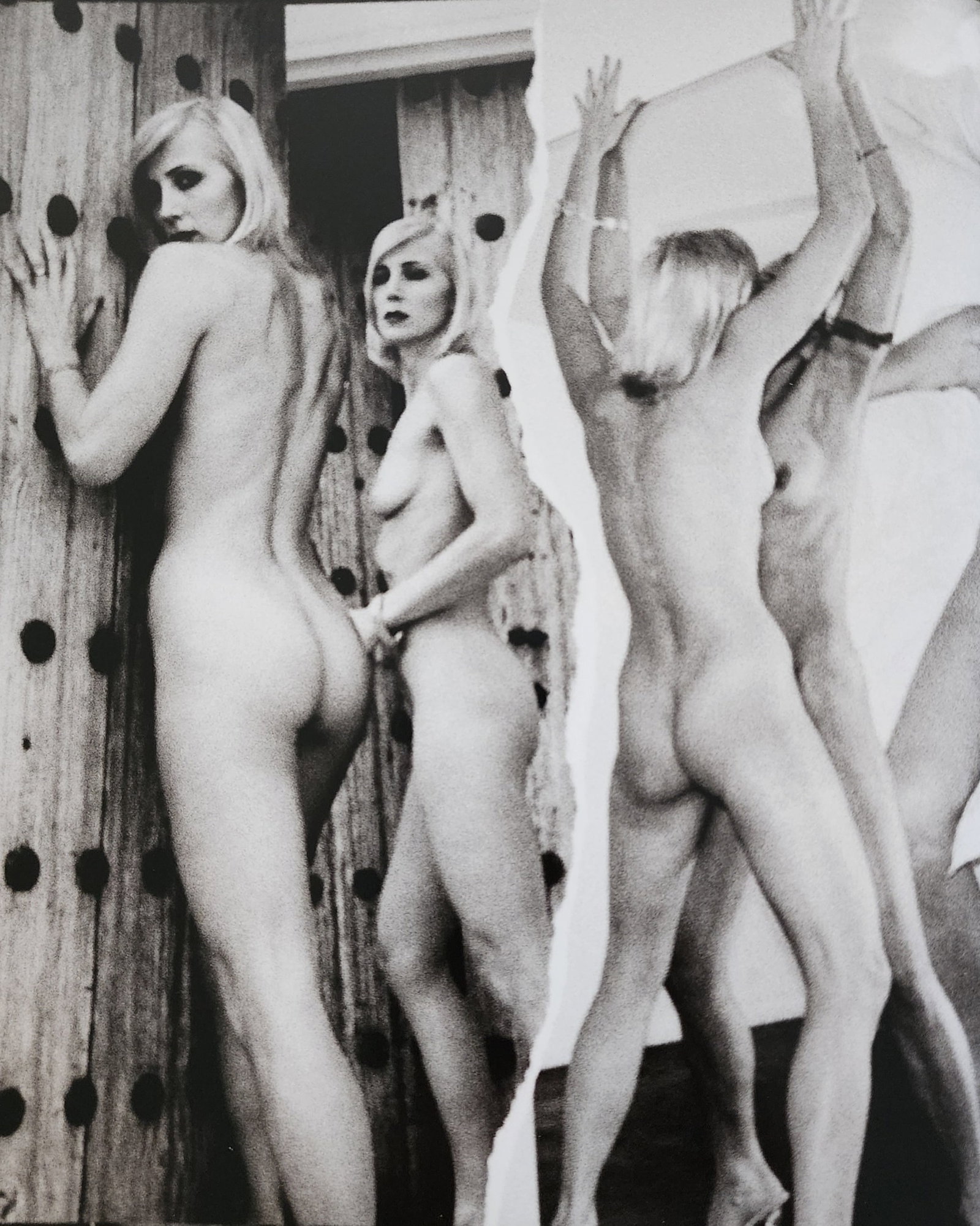 Helmut Newton 'Nude 1977 - 2002: Photographer: Helmut Newton Title/Subject: Nude Date Of Negative: 1997 - 2002 Type Of Print: Authentic Sheet Fed Photogravure/Heliogravure. Date Of Print: 2004 Paper: Medium weight, satin/matte finish