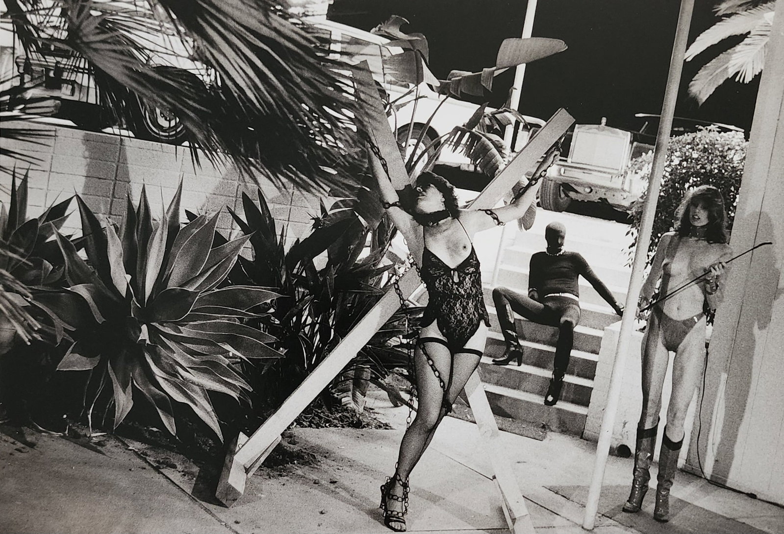 Helmut Newton 'Nude 1977 - 2002: Photographer: Helmut Newton Title/Subject: Nude Date Of Negative: 1997 - 2002 Type Of Print: Authentic Sheet Fed Photogravure/Heliogravure. Date Of Print: 2004 Paper: Medium weight, satin/matte finish