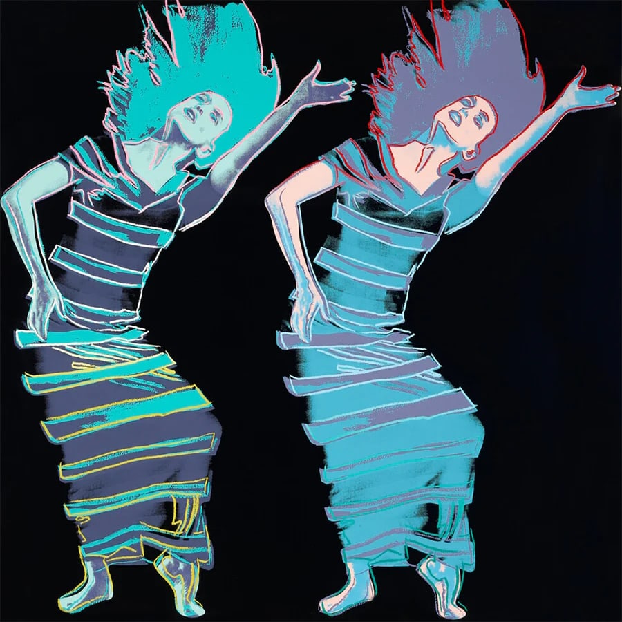 Andy Warhol (After), Satyric Festival Song, FS II 387,Martha Graham Complete Portfolio (FS (1 of 1)