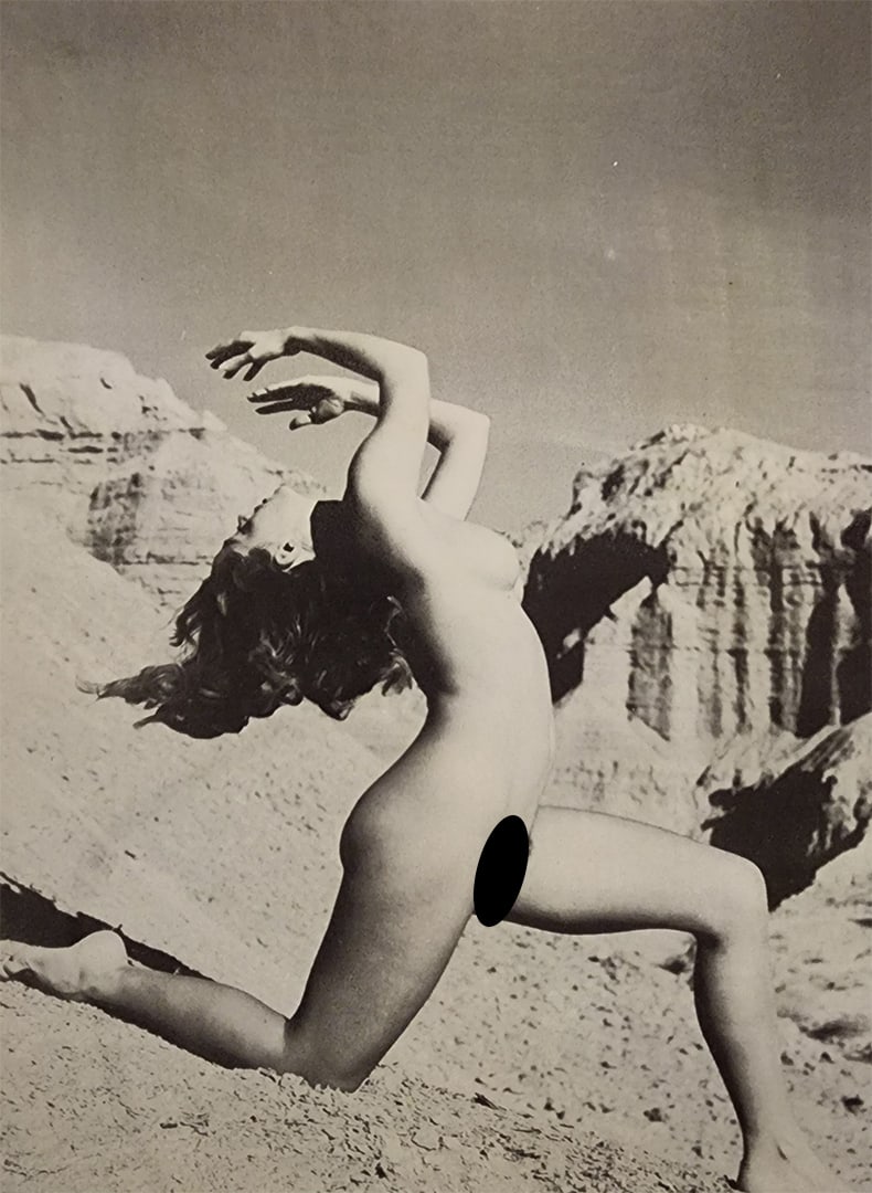 Andre De Dienes, Sun Warmed Nudes, 1965: Artist/Photographer: Andre de Dienes Title/Subject: Sun Warmed Nudes Type: Photogravure/Heliogravure. Date Of Print: 1965 Paper: Medium weight, satin/matte finish. Print Origin: USA Approximate Image 
