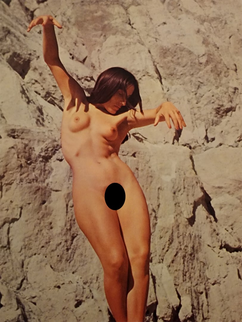 Andre De Dienes, Sun Warmed Nudes, 1965: Artist/Photographer: Andre de Dienes Title/Subject: Sun Warmed Nudes Type: Photogravure/Heliogravure. Date Of Print: 1965 Paper: Medium weight, satin/matte finish. Print Origin: USA Approximate Image 