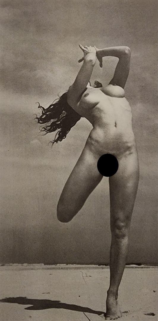 Andre De Dienes, Sun Warmed Nudes, 1965: Artist/Photographer: Andre de Dienes Title/Subject: Sun Warmed Nudes Type: Photogravure/Heliogravure. Date Of Print: 1965 Paper: Medium weight, satin/matte finish. Print Origin: USA Approximate Image 