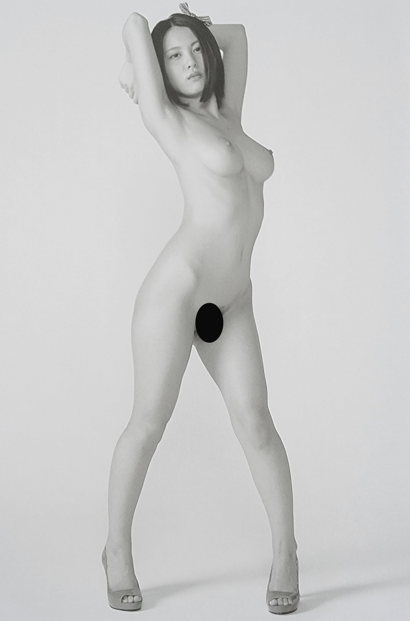 Akira Hasegawa, Visual nude pose - 2018: Artist/Photographer: Akira Hasegawa Title/Subject: Visual nude pose Type: Photogravure/Heliogravure. Date Of Print: 2018 Paper: Medium weight, satin/matte finish. Print Origin: Japan Approximate Image