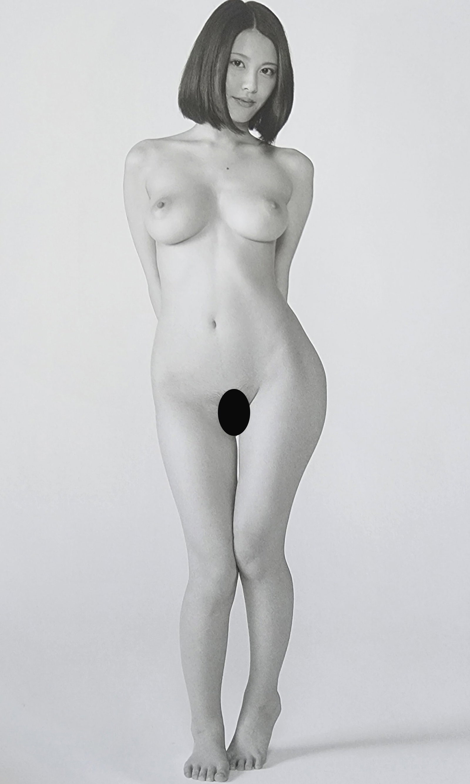 Akira Hasegawa, Visual nude pose - 2018: Artist/Photographer: Akira Hasegawa Title/Subject: Visual nude pose Type: Photogravure/Heliogravure. Date Of Print: 2018 Paper: Medium weight, satin/matte finish. Print Origin: Japan Approximate Image