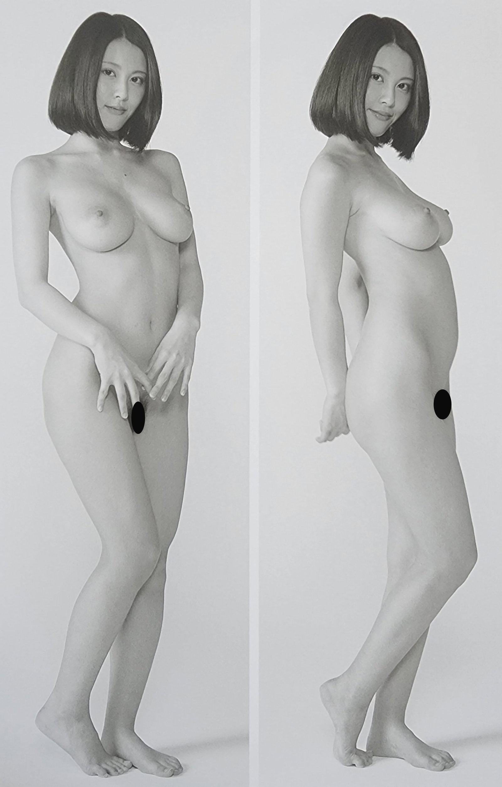 Akira Hasegawa, Visual nude pose - 2018: Artist/Photographer: Akira Hasegawa Title/Subject: Visual nude pose Type: Photogravure/Heliogravure. Date Of Print: 2018 Paper: Medium weight, satin/matte finish. Print Origin: Japan Approximate Image