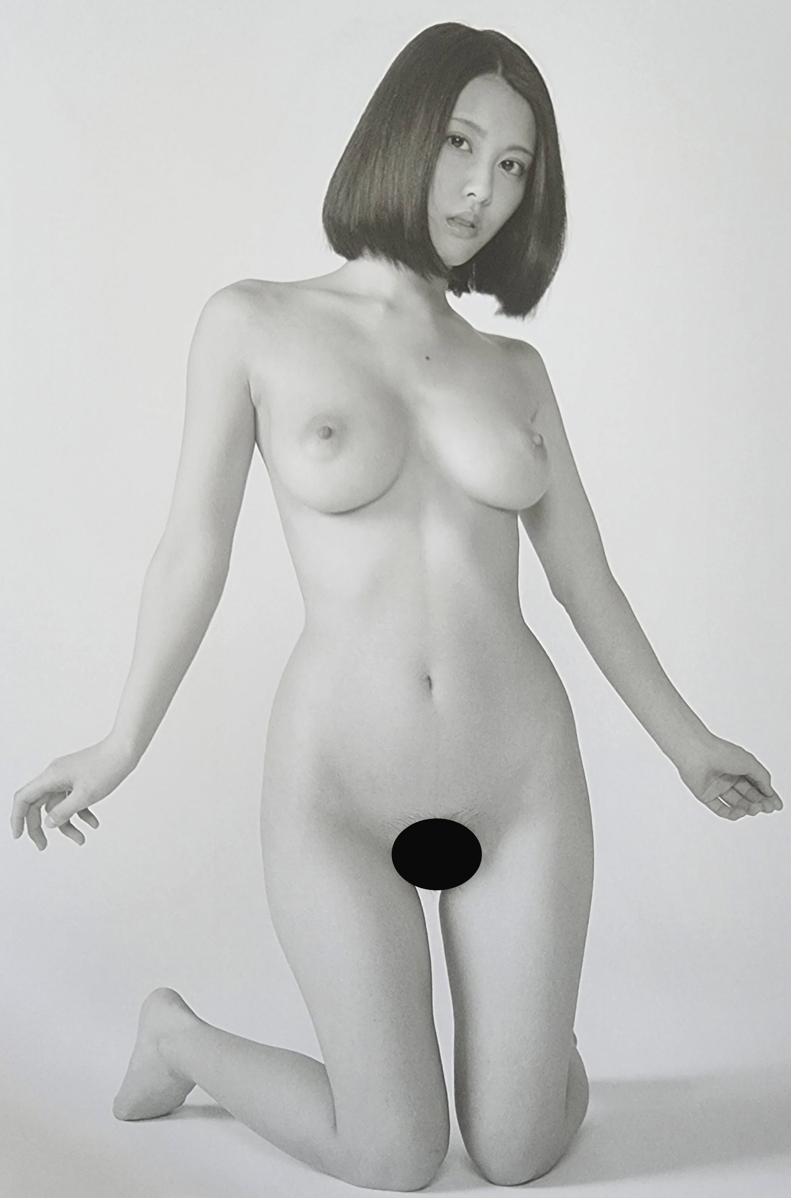 Akira Hasegawa, Visual nude pose - 2018: Artist/Photographer: Akira Hasegawa Title/Subject: Visual nude pose Type: Photogravure/Heliogravure. Date Of Print: 2018 Paper: Medium weight, satin/matte finish. Print Origin: Japan Approximate Image