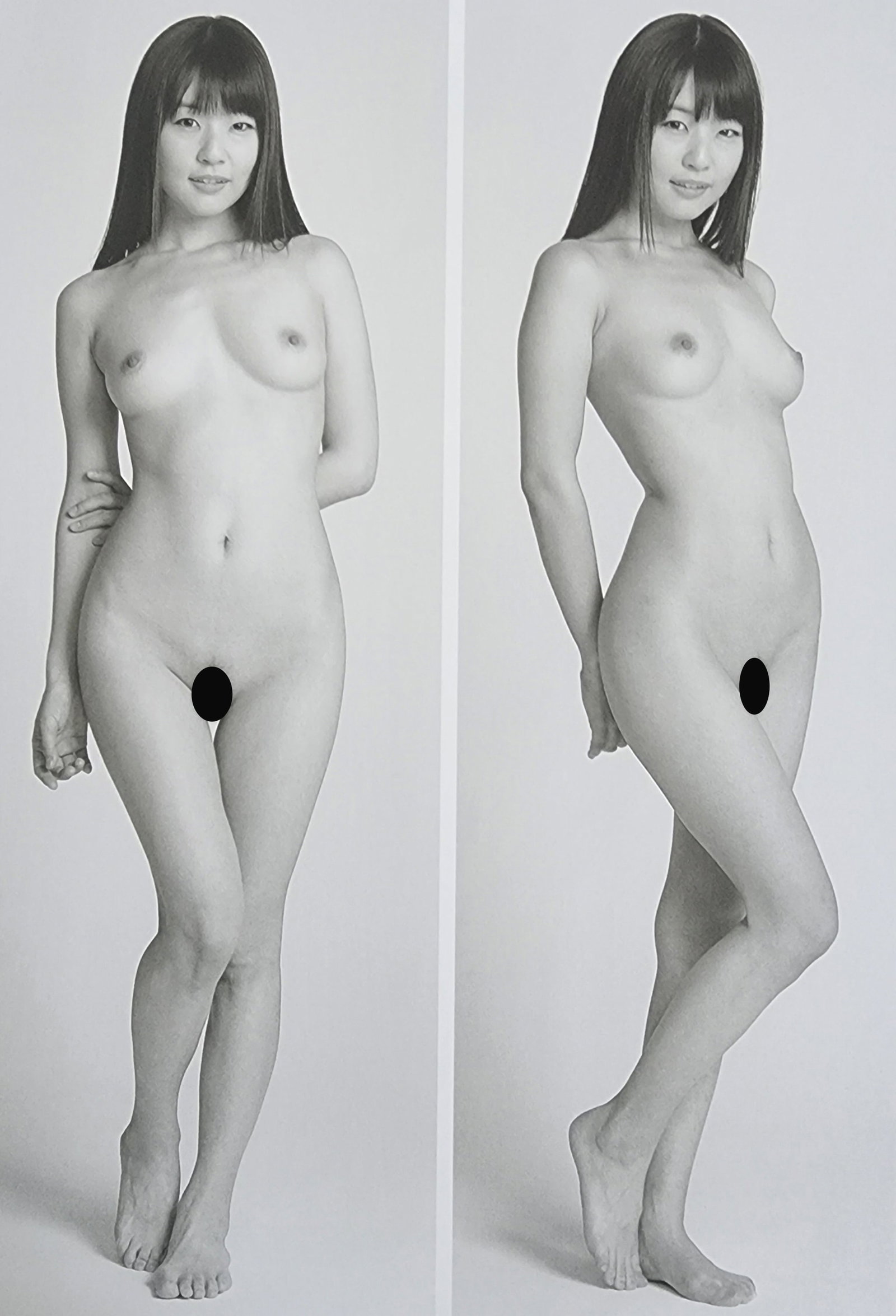 Akira Hasegawa, Visual nude pose - 2018: Artist/Photographer: Akira Hasegawa Title/Subject: Visual nude pose Type: Photogravure/Heliogravure. Date Of Print: 2018 Paper: Medium weight, satin/matte finish. Print Origin: Japan Approximate Image