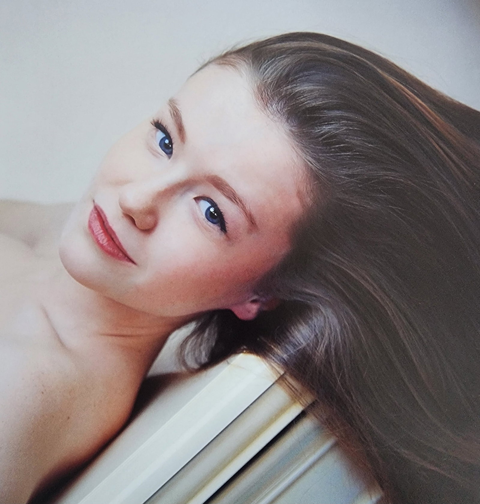 The Lovely Emily Bloom, 2024: Artist/Photographer: Isabella Catalina Title/Subject: Emily Bloom Type: Photogravure/Heliogravure. Date Of Print: 2024 Paper: Medium weight, satin/matte finish. Print Origin: Bosnia Approximate Image 