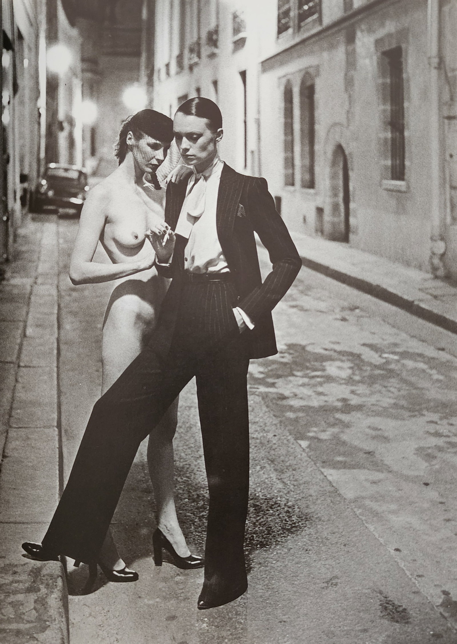 Helmut Newton, Erotic,1976: Photographer: Helmut Newton Title/Subject: Erotic Date Of Negative: 1971 - 1975 Type Of Print: Photogravure/Heliogravure.. Date Of Print: 1976 Paper: Medium weight, satin/matte finish. Print Origin: I