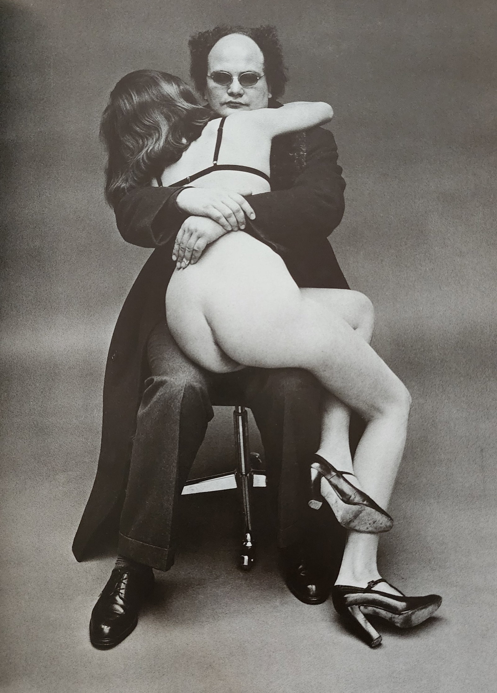 Helmut Newton, Erotic,1976: Photographer: Helmut Newton Title/Subject: Erotic Date Of Negative: 1971 - 1975 Type Of Print: Photogravure/Heliogravure.. Date Of Print: 1976 Paper: Medium weight, satin/matte finish. Print Origin: I