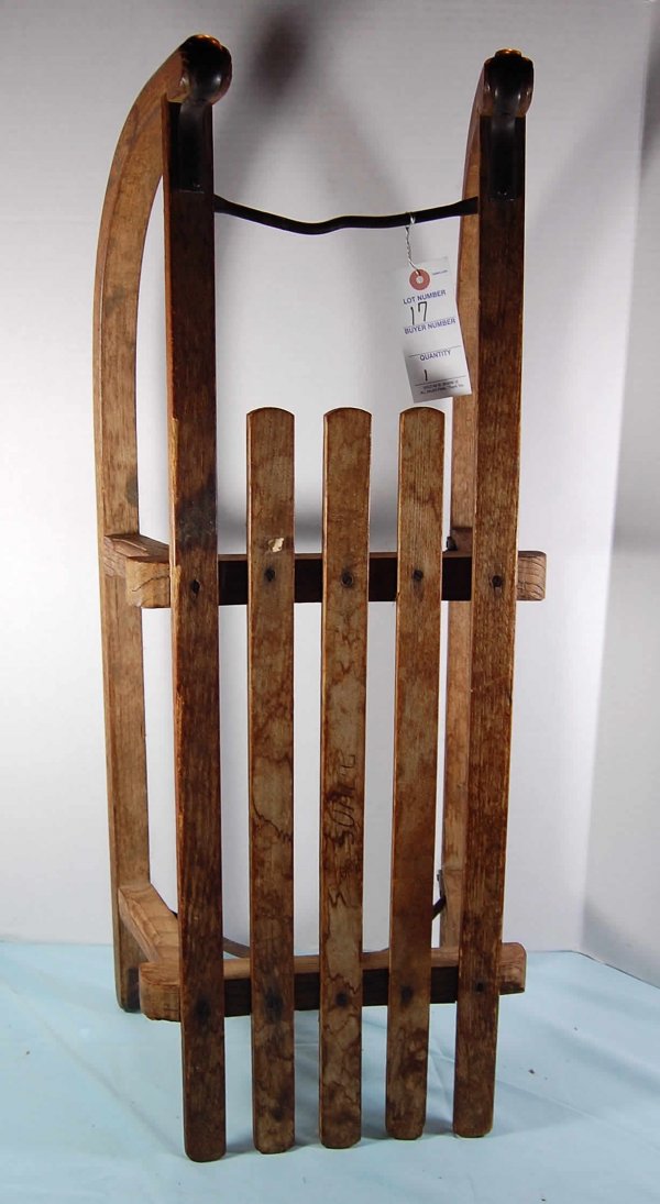 Vintage child's sled