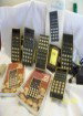 Vintage HP Scientific Calculators: Lot Vintage Hewlett Packard Scientific Calculators, (2) HP-25's, (1) HP -22, (2) HP-21, (1) leather case, (1) vinyl case, (2) HP owner's handbooks, (1) charger, all in 'as is' condition. Total in lot-