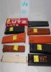 Large Lot of Vintage Slide Rules – inc 9 by K & E: Vintage full-sized slide rules. Lot of 10. (1) by Lutz #102SP new in box, (9) by Keuffel & Esser including #N4053-3, K-12 Prep, #4091-3, #68-1251, Deci-lon #68-1100, #4081-3 etched "Robert J. Murry, N