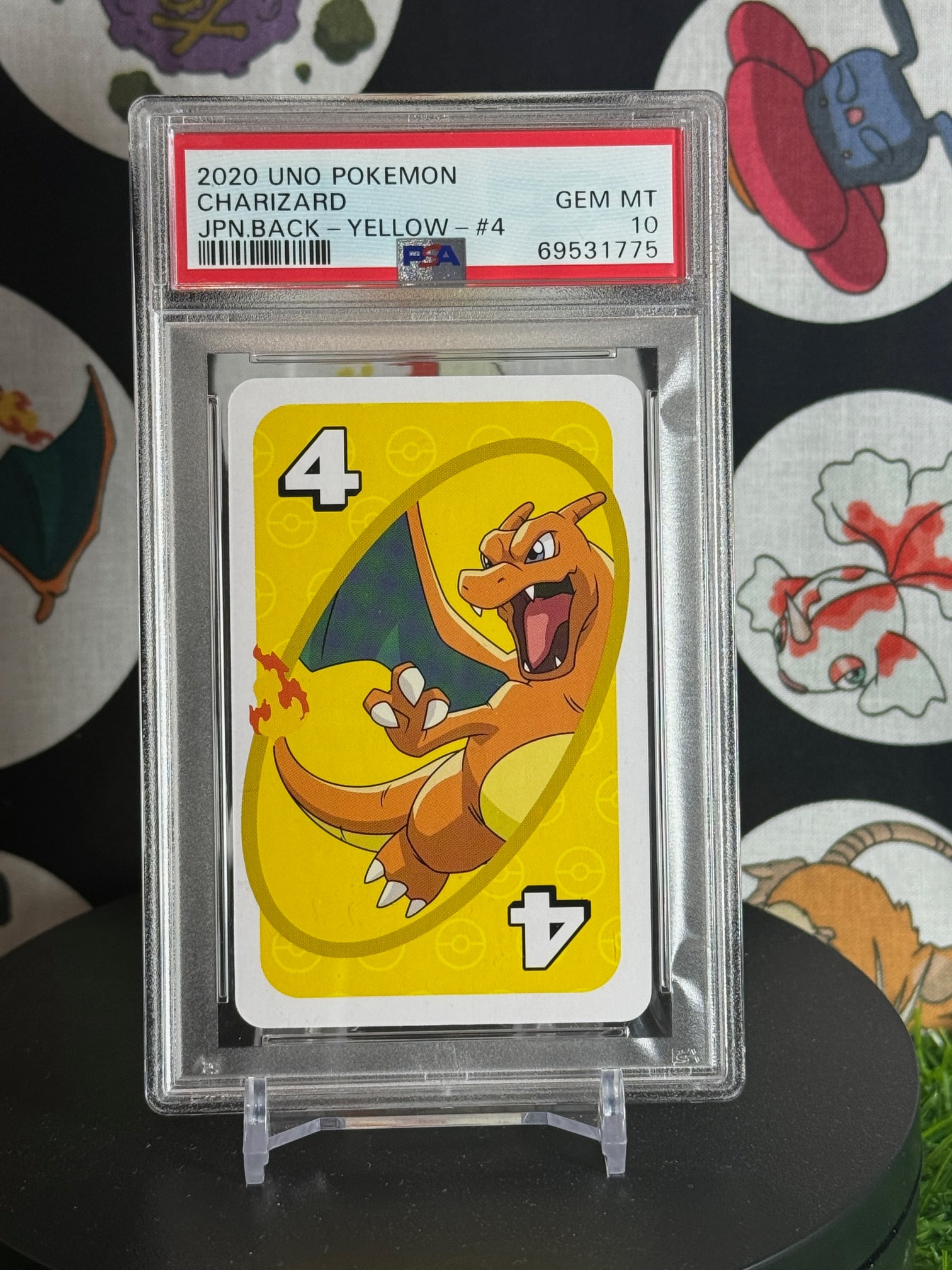 PSA 10 GEM MINT POP 30! CHARIZARD UNO YELLOW JAPANESE (1 of 2)