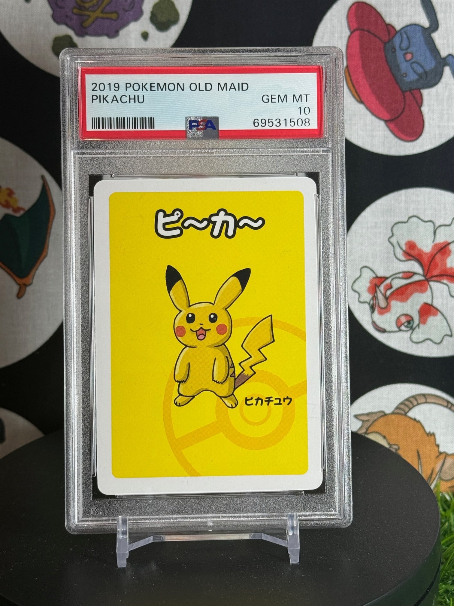 PSA 10 GEM MINT PIKACHU OLD MAID JAPANESE (1 of 2)