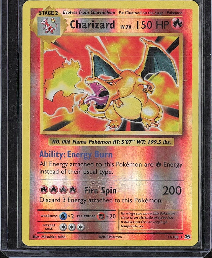 Holo Rare XY - Evolutions #11/108 Charizard (1 of 2)
