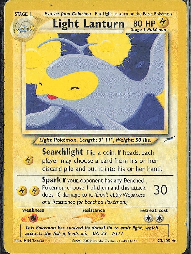 Rare Neo Destiny Light Lanturn (1 of 2)