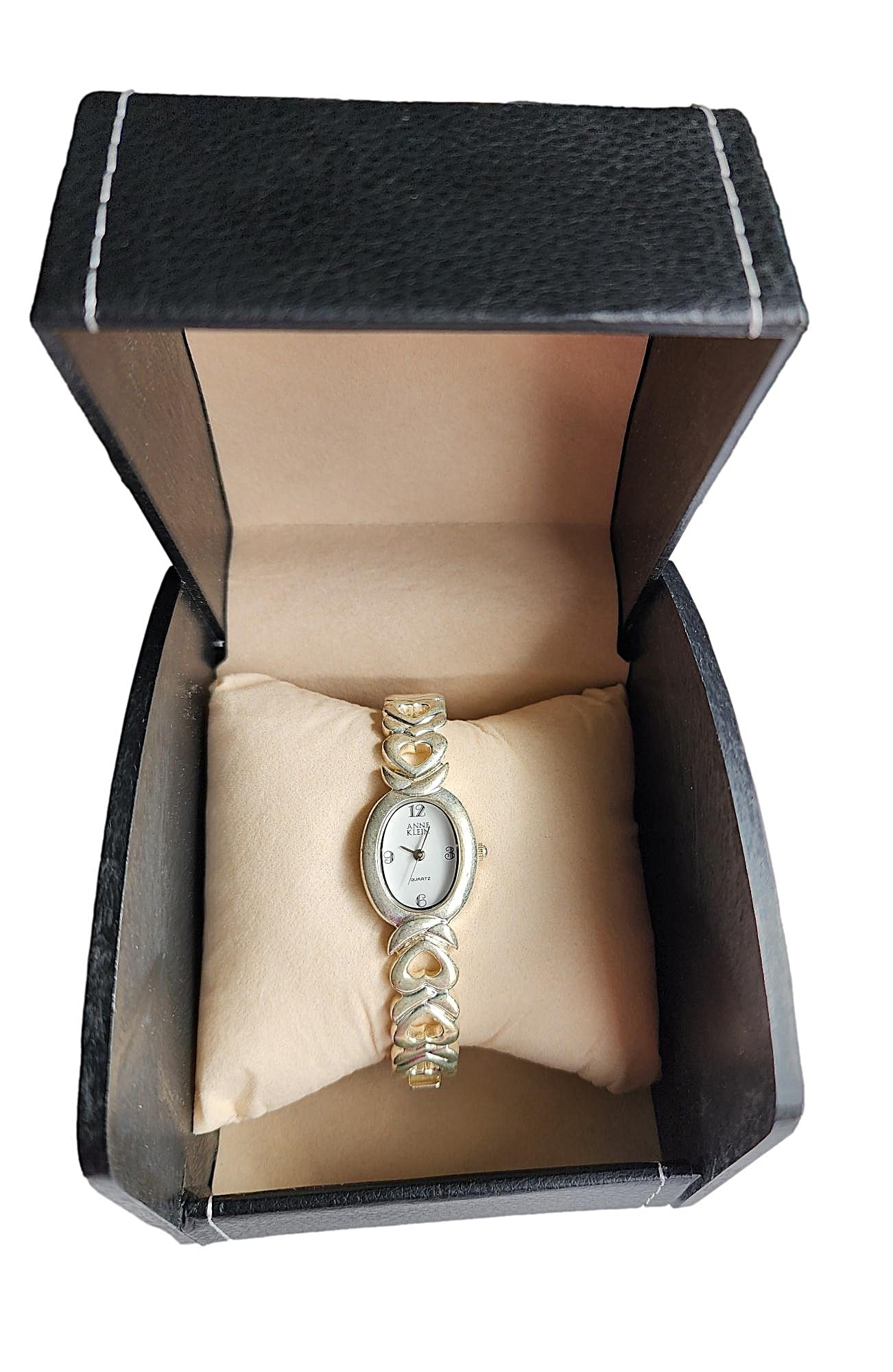 Vintage Anne Klein Sterling Silver Cuff Watch - Quartz - New Battery (1 of 6)