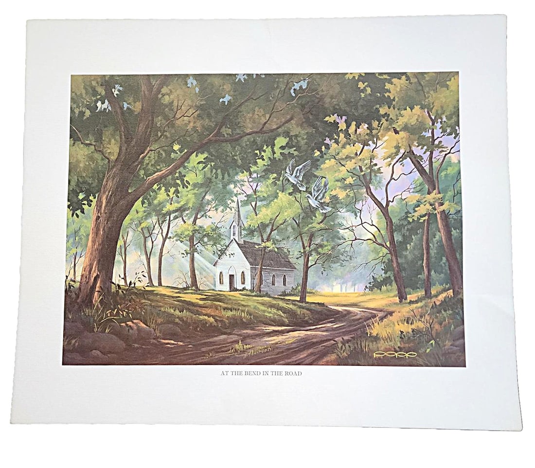'At the bend in the Road" - Print Art by POPP (1 of 4)