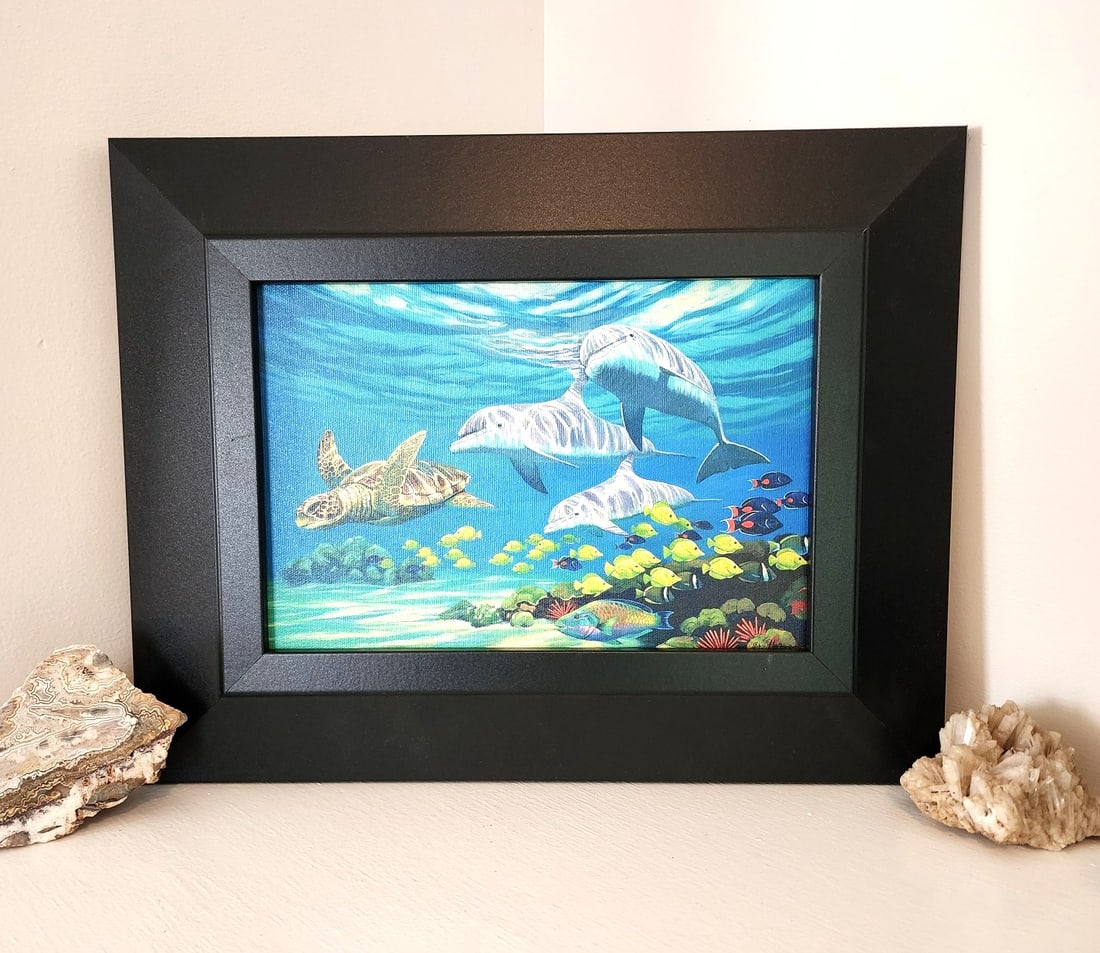 'Reef Flat Open' Edition Print by Michael Hoffman. Giclee on Canvas (1 of 5)