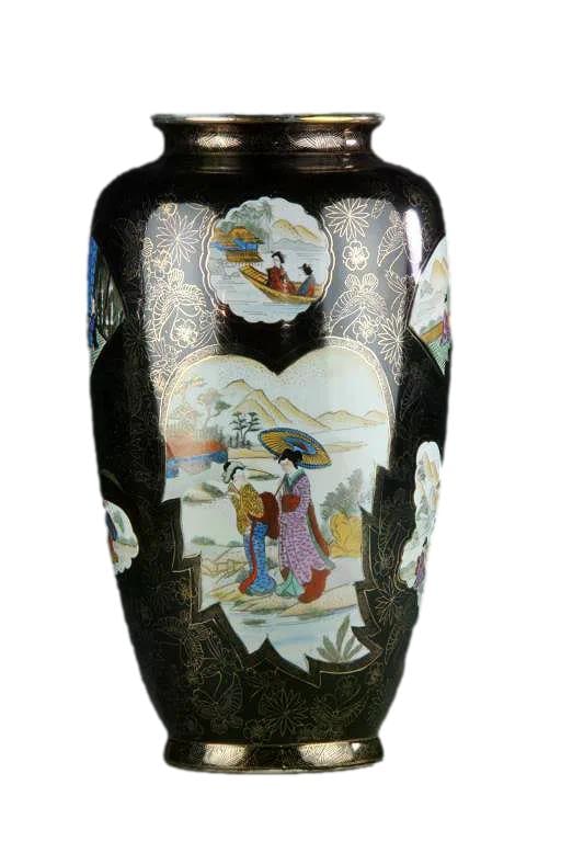 Vintage Large Japanese Porcelain Vase - Circa 20th Century (1 of 2)