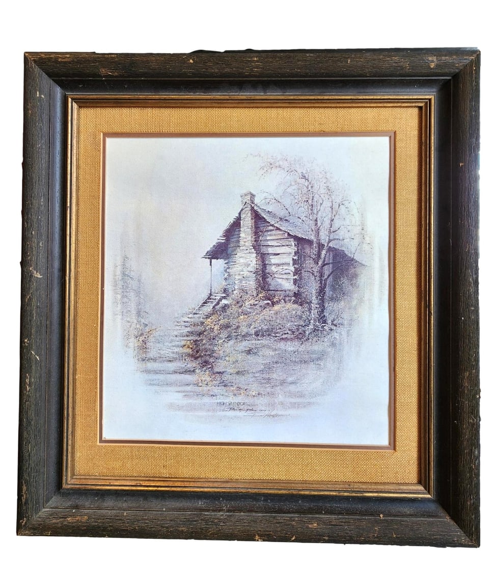 "High Splendor" Plate 1 Series VI - c. 1979 by Ben Hampton - L. Haynes Estate (1 of 6)