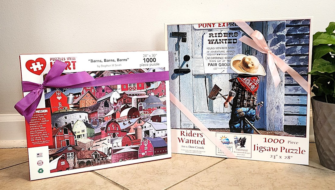 Barns and Rider's Wanted - Puzzles - Family Favorites - Americana (1 of 3)
