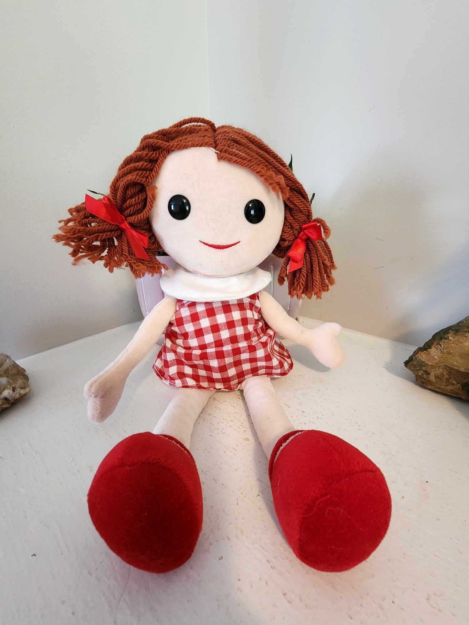 Vintage "Dolly for Sue" Misfit Doll Plush Toy - 14" Tall (1 of 3)