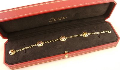 Genuine Cartier Pasha 18ct gold bracelet