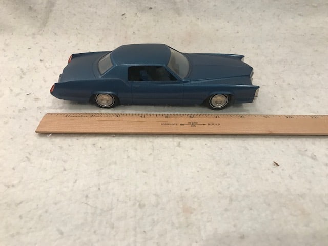 Dealer Promotional Model 1970 Cadillac Eldorado Model Blue (1 of 4)