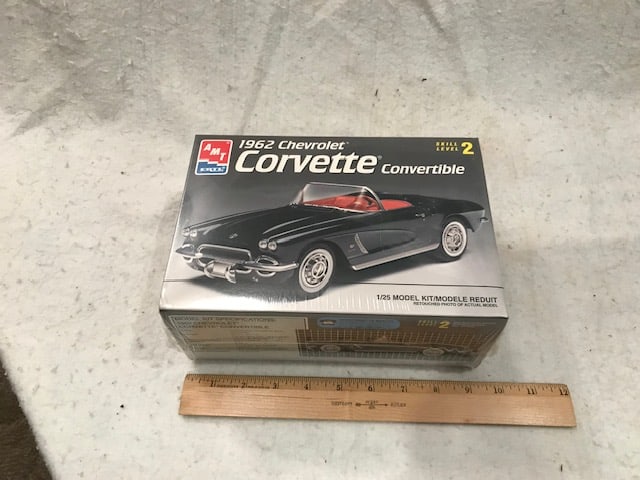 AMT Model Kit 62 Chevy Corvette Unopened (1 of 3)