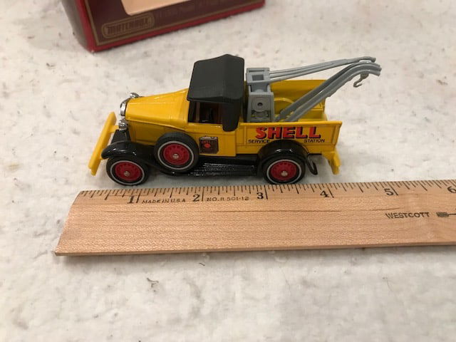 Matchbox MOYY Y-17 30 Model A Ford Wreck Truck Orange Unused in Box (1 of 3)