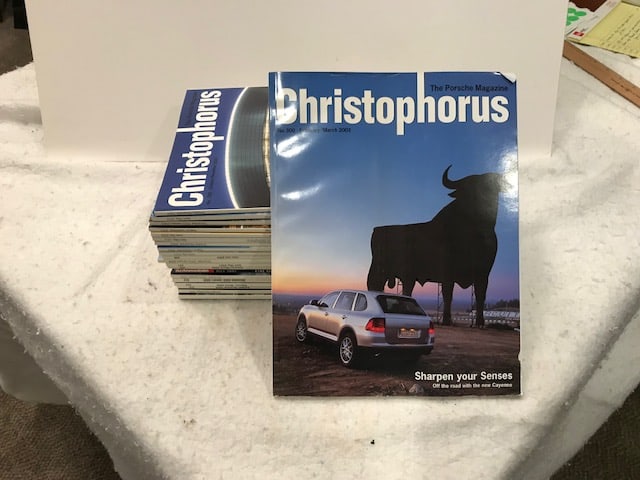 Christopherous Porsche Magazines 21 Volumes 2001-2003 (1 of 2)