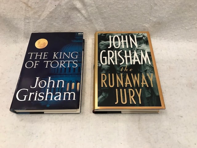 Lot of John Grisham First Edition Novels (1 of 3)