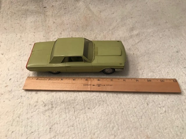 64 Thunderbird Dealer Promo Model - Green: 64 Thunderbird Dealer Promo Model Green Good Condition. Size: 8" w x 4" D X 4" H