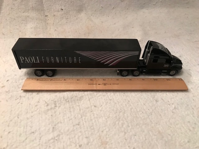 Die Cast Model Nylint Tractor Trailer Paoli Furniture - Excellent: Die Cast Model Nylint Tractor Trailer Paoli Furniture - Excellent Size: 12" w x 3" d x 5" h