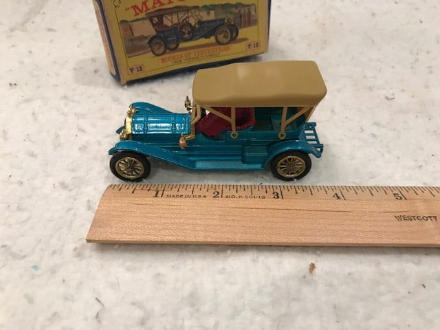 Matchbox MOYY 1909 Thomas Flyabout Blue/Tan w/Box (1 of 4)