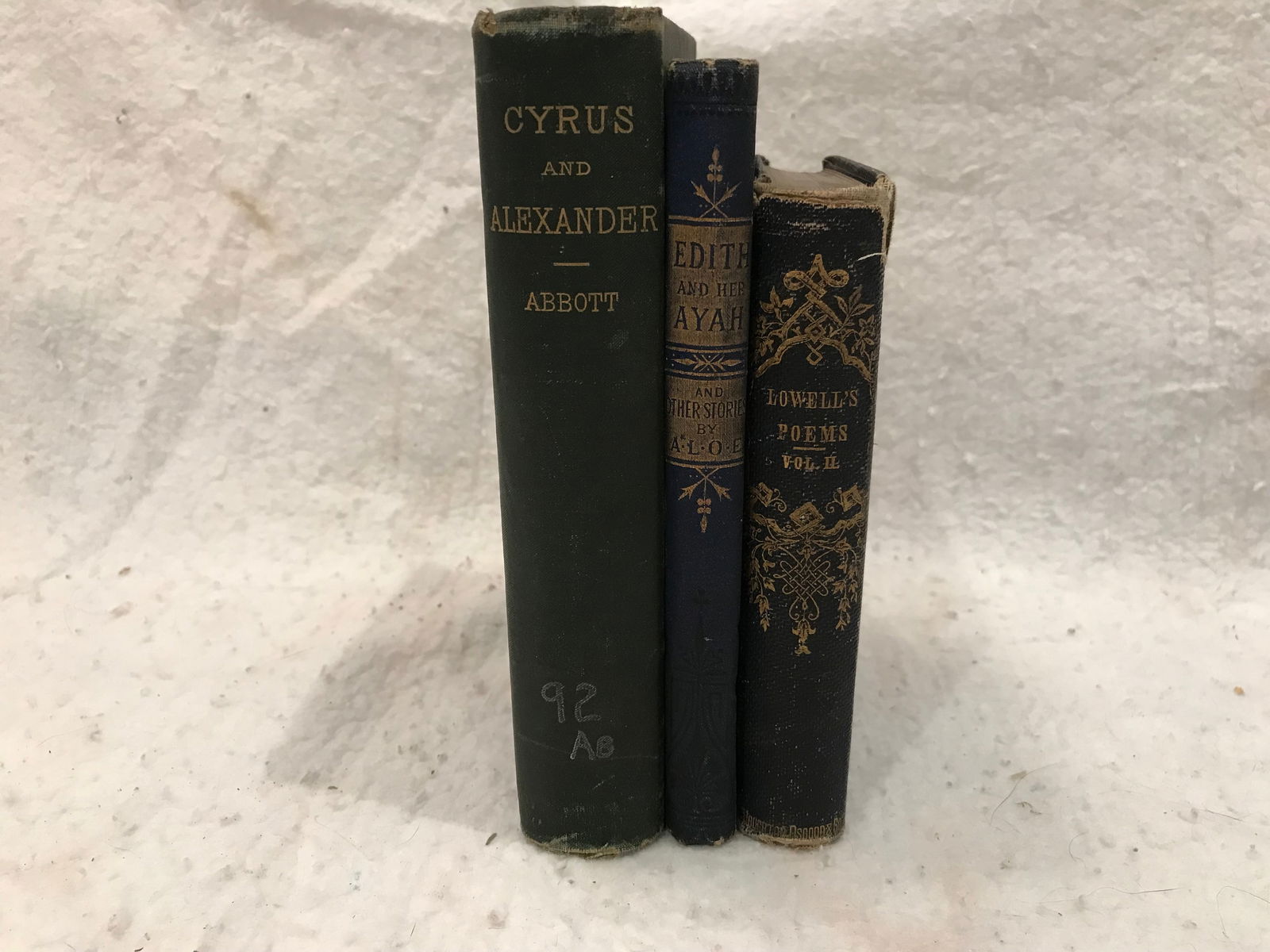 Lot of 3 Antique Novels (1 of 4)
