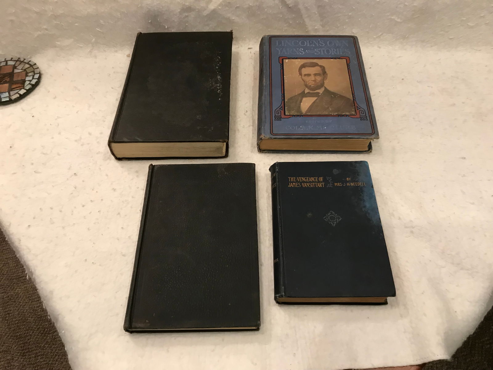 Lot of 4 Antique Books. See Photos (1 of 6)