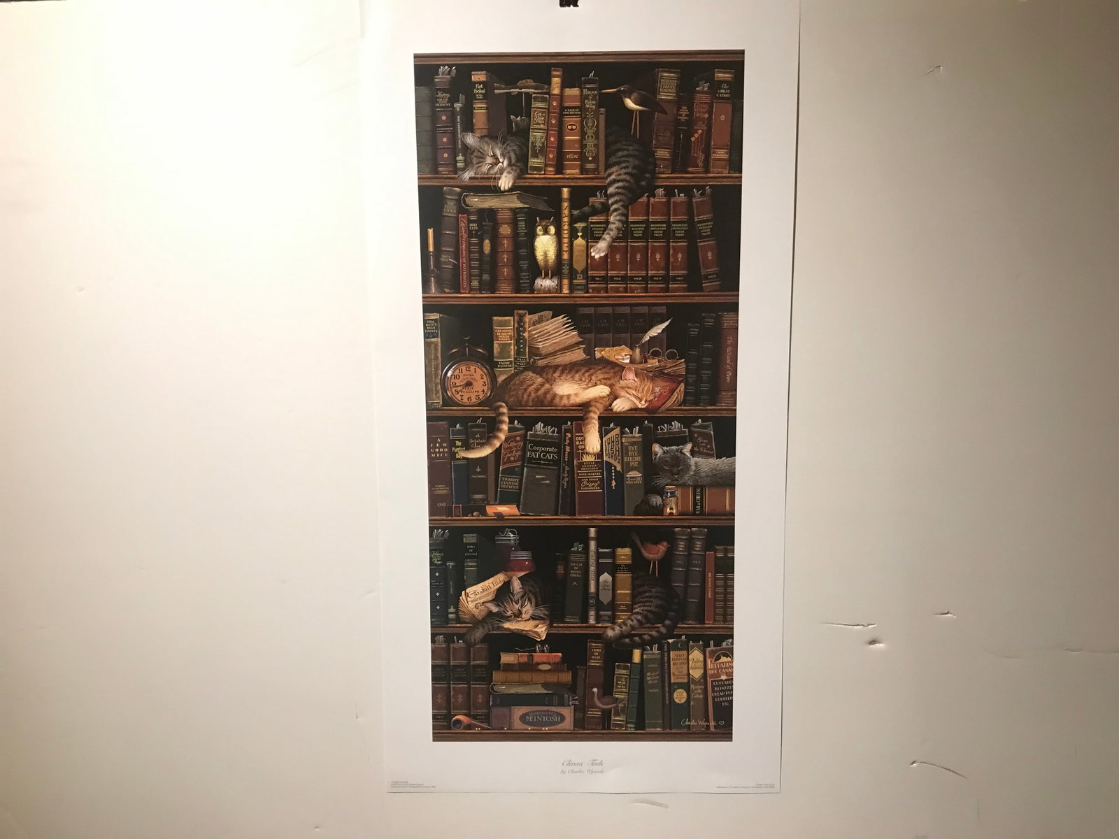 Charles Wysocki “classic Tales” Print 14 x 31: Charles Wysocki Classic Tales Print. No Reserve