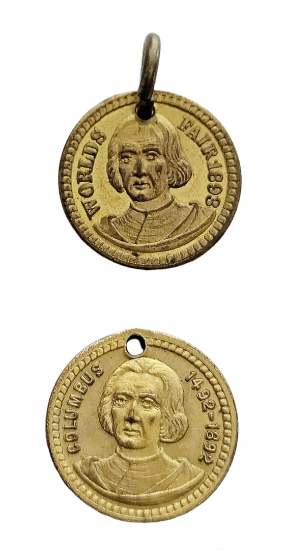 World's Columbian Exposition The Lord's Prayer Medal (1 of 3)