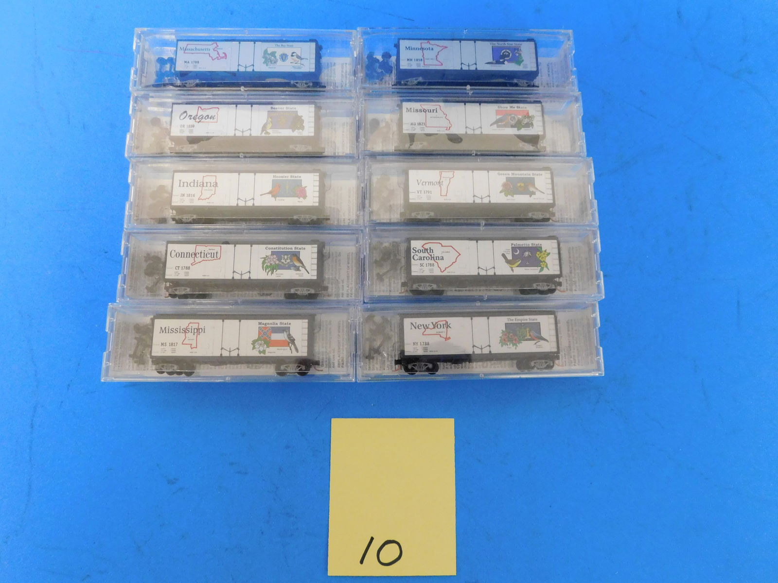 Micro-Trains N scale State Freight Cars (1 of 4)