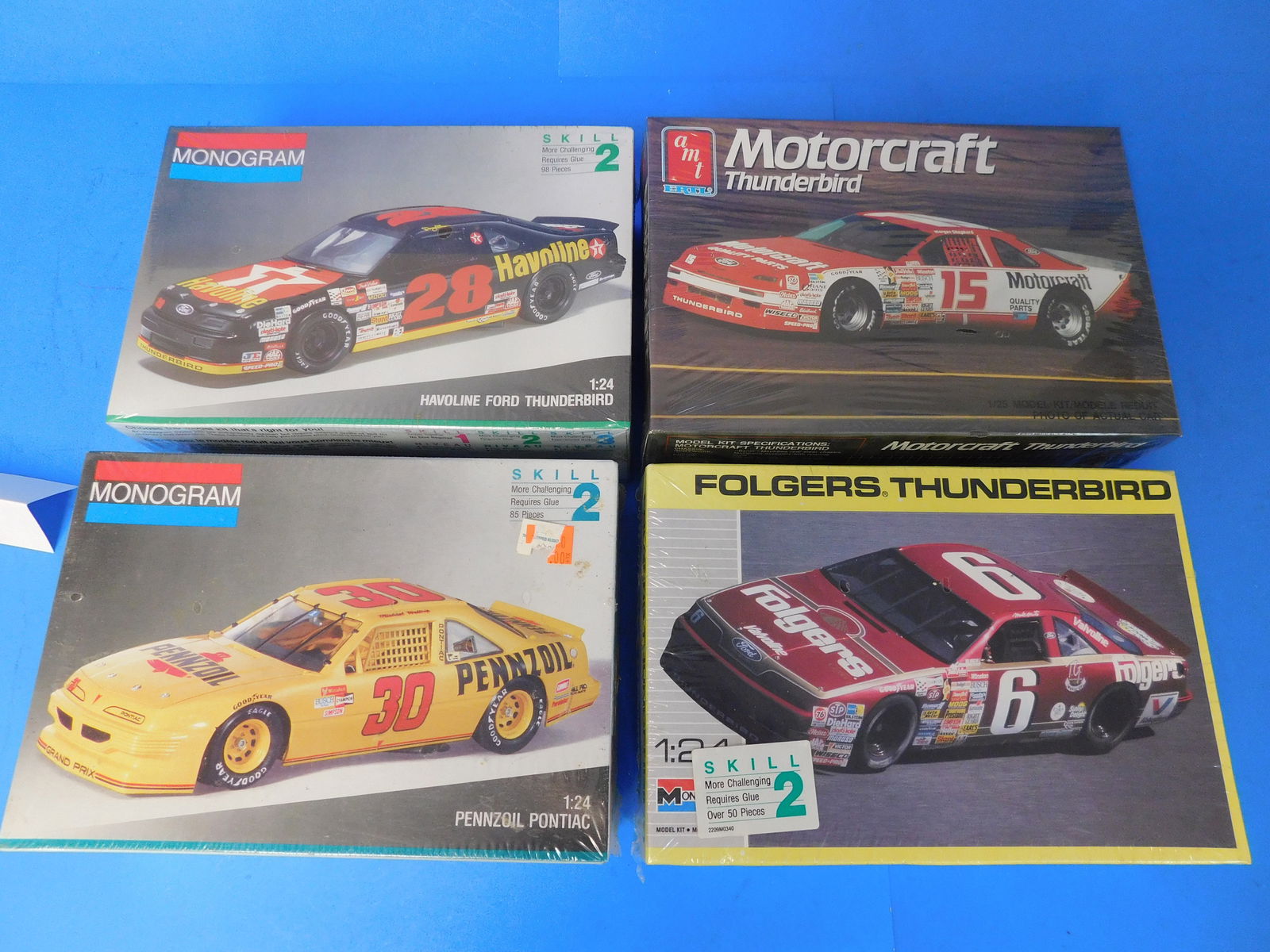 Monogram AMT Nascar Kits 1/25 Scale Sealed (1 of 3)