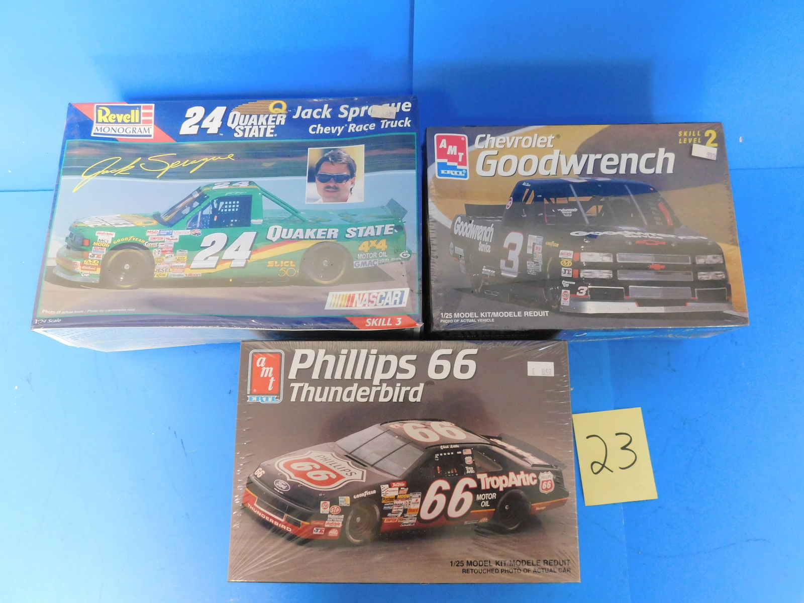AMT Revell Nascar Model Kits (1 of 2)